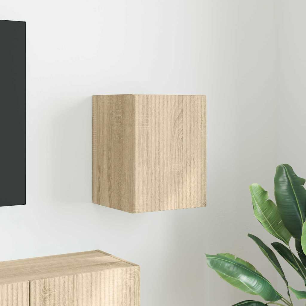 vidaXL TV-Wandschrank Sonoma 30 x 31 x 40 cm Holzwerkstoff