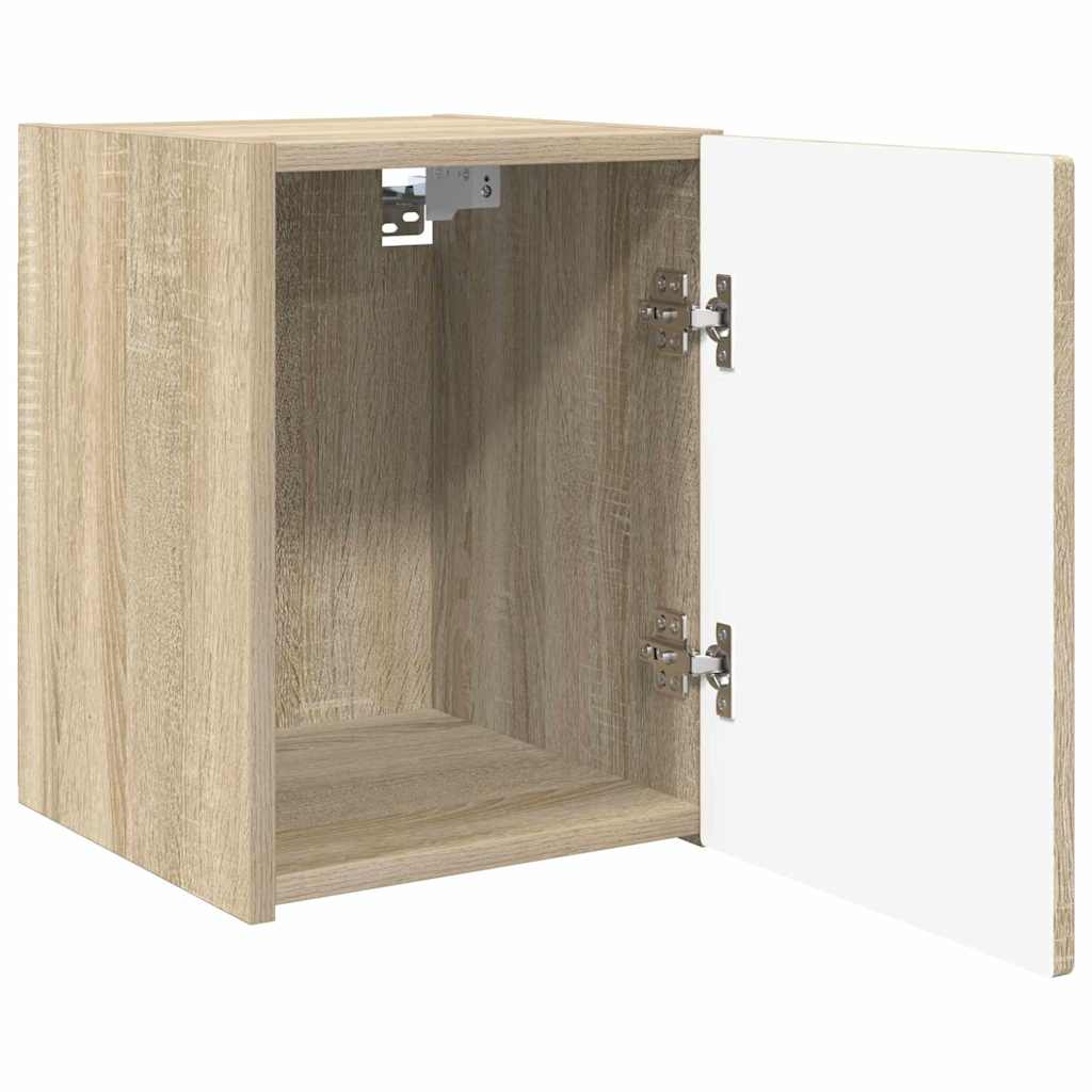 vidaXL TV-Wandschrank Sonoma 30 x 31 x 40 cm Holzwerkstoff