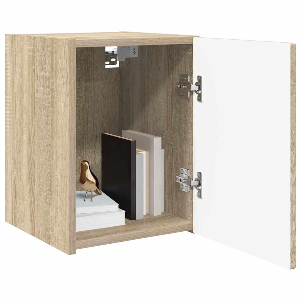vidaXL TV-Wandschrank Sonoma 30 x 31 x 40 cm Holzwerkstoff