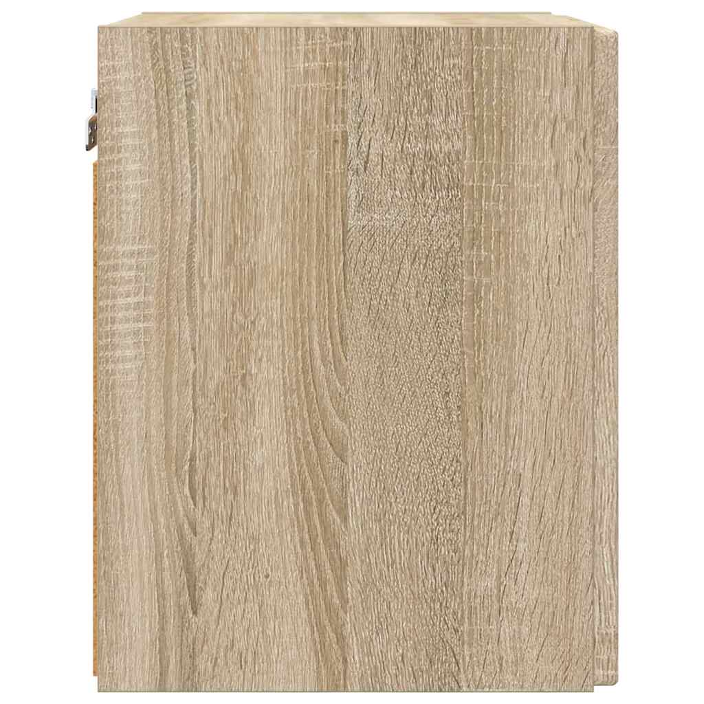 vidaXL TV-Wandschrank Sonoma 30 x 31 x 40 cm Holzwerkstoff