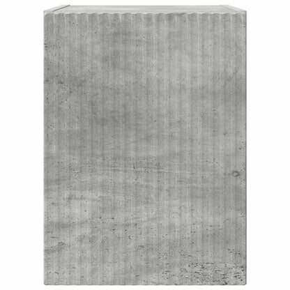 vidaXL TV-Wandschrank Wandmontiert Beton 30 x 31 x 40 cm Holzwerkstoff