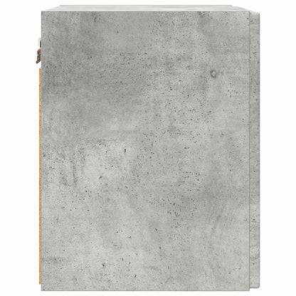 vidaXL TV-Wandschrank Wandmontiert Beton 30 x 31 x 40 cm Holzwerkstoff