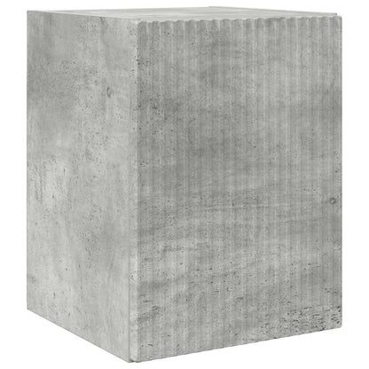 vidaXL TV-Wandschrank 2 pcs Beton 30 x 31 x 40 cm Holzwerkstoff