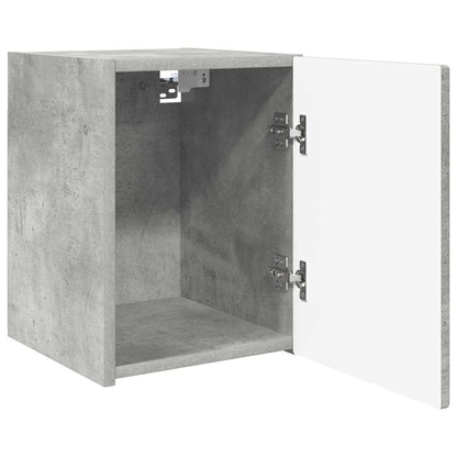 vidaXL TV-Wandschrank 2 pcs Beton 30 x 31 x 40 cm Holzwerkstoff