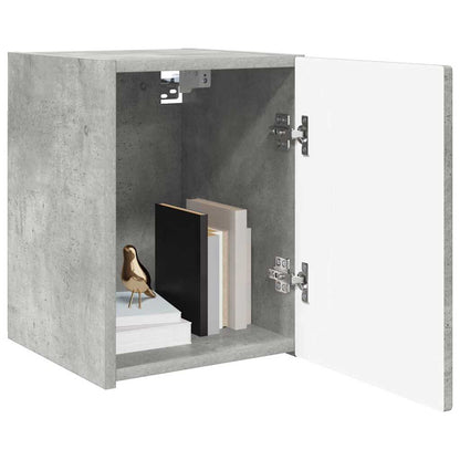 vidaXL TV-Wandschrank 2 pcs Beton 30 x 31 x 40 cm Holzwerkstoff