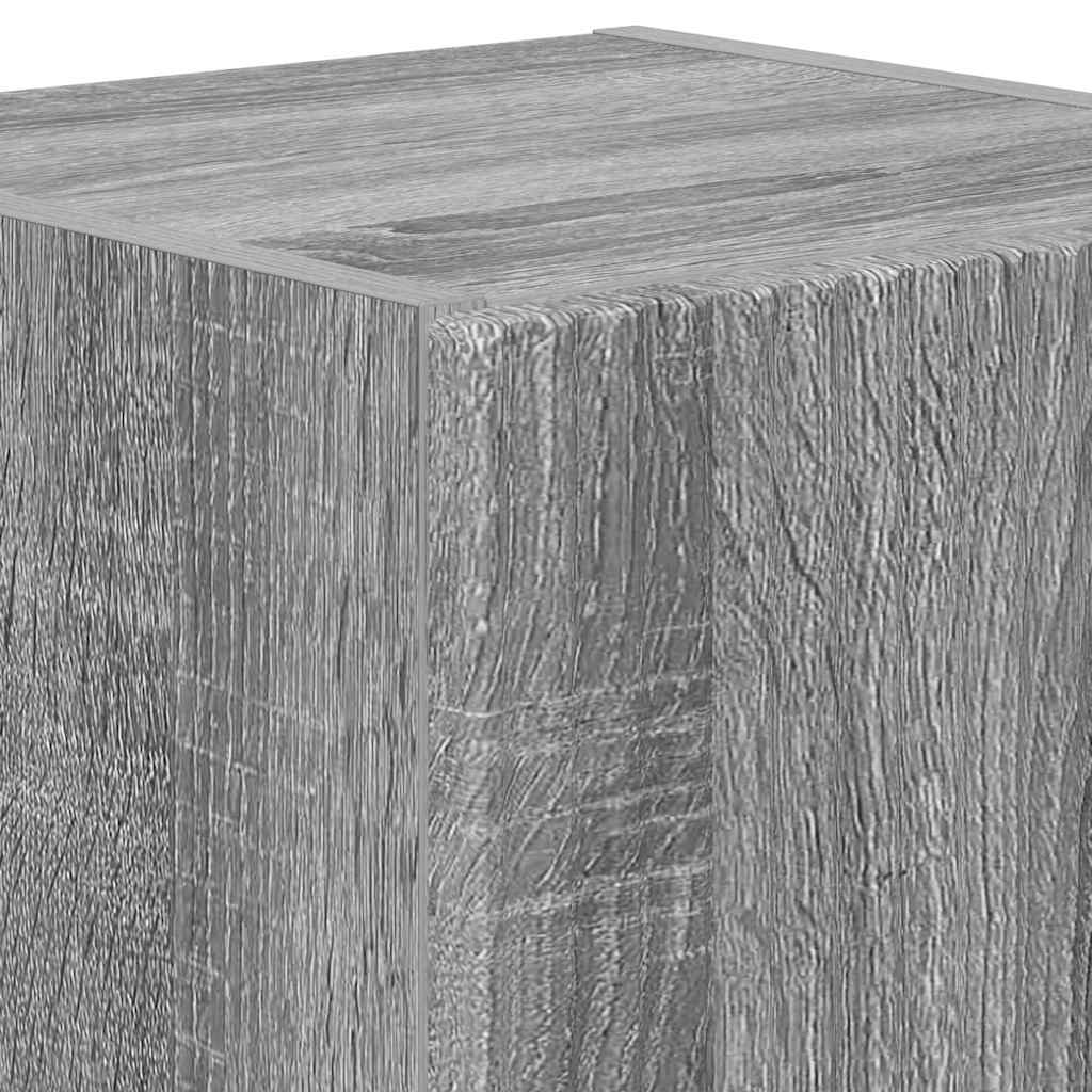 vidaXL TV-Wandschrank Graues Sonoma 30 x 31 x 40 cm Holzwerkstoff