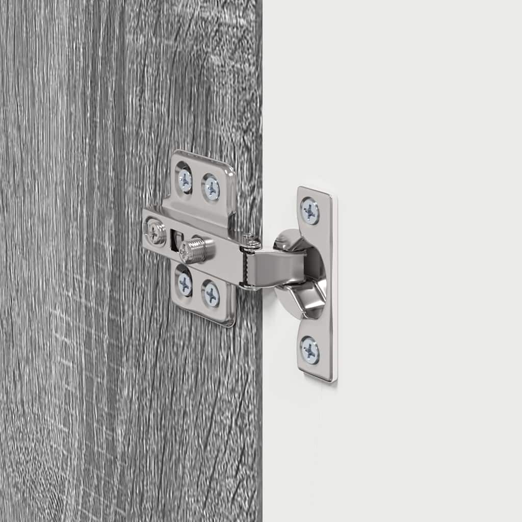 vidaXL TV-Wandschrank Graues Sonoma 30 x 31 x 40 cm Holzwerkstoff