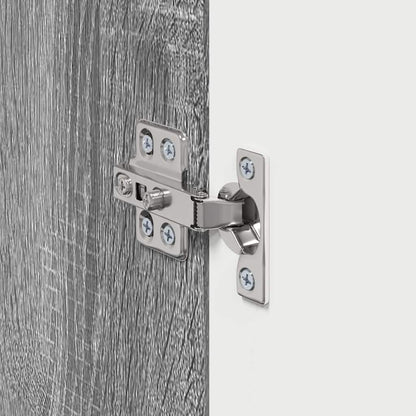 vidaXL TV-Wandschrank Graues Sonoma 30 x 31 x 40 cm Holzwerkstoff