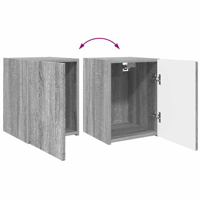 vidaXL TV-Wandschrank Graues Sonoma 30 x 31 x 40 cm Holzwerkstoff