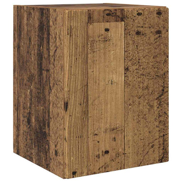 vidaXL TV-Wandschrank Altholz 30 x 31 x 40 cm Holzwerkstoff