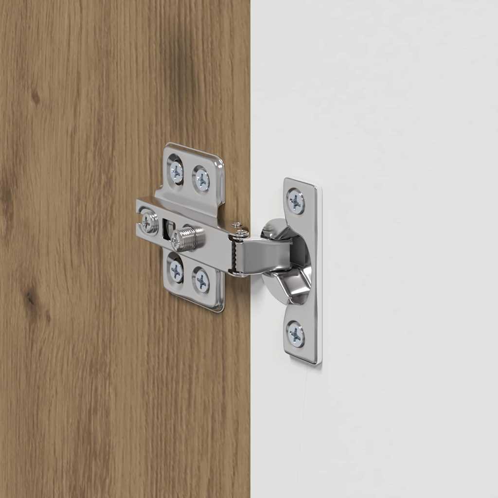 vidaXL TV-Wandschrank Wandmontiert Kunsthandwerk Eiche 30 x 31 x 40 cm