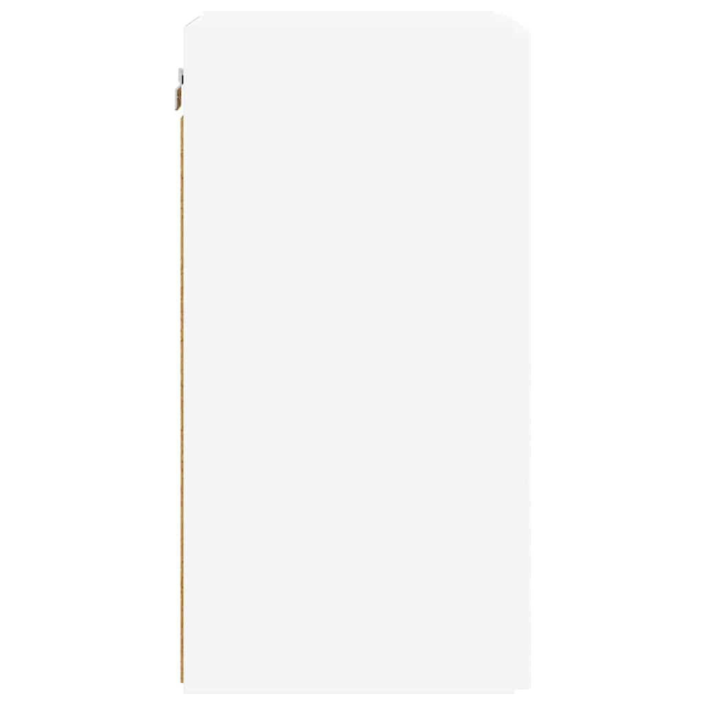 vidaXL TV-Wandschrank Wandmontiert Weiß 30 x 31 x 60 cm Holzwerkstoff