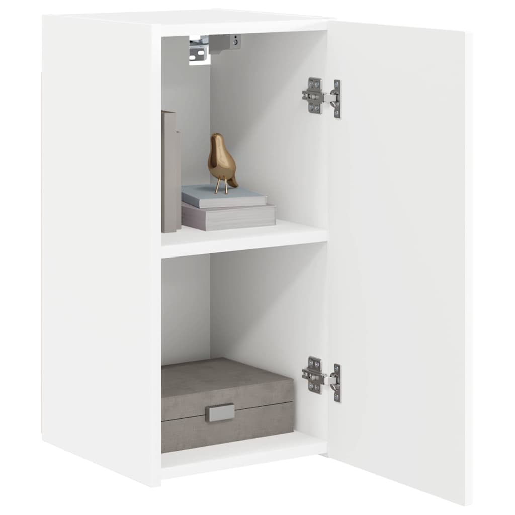 vidaXL TV-Wandschrank 2 pcs Weiß 30 x 31 x 60 cm Holzwerkstoff