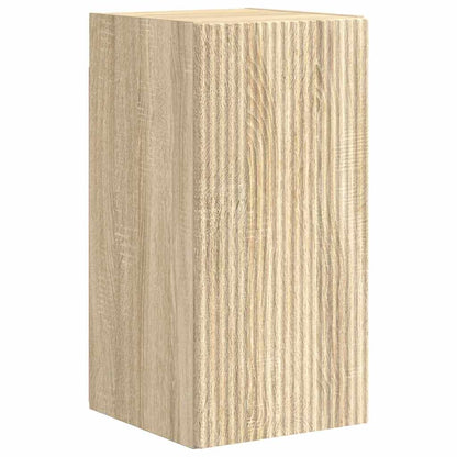 vidaXL TV-Wandschrank 2 pcs Sonoma 30 x 31 x 60 cm Holzwerkstoff