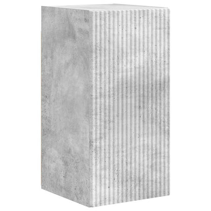 vidaXL TV-Wandschrank Wandmontiert Beton 30 x 31 x 60 cm Holzwerkstoff