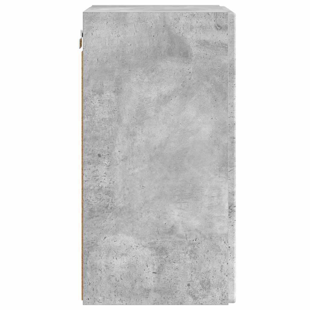 vidaXL TV-Wandschrank 2 pcs Beton 30 x 31 x 60 cm Holzwerkstoff