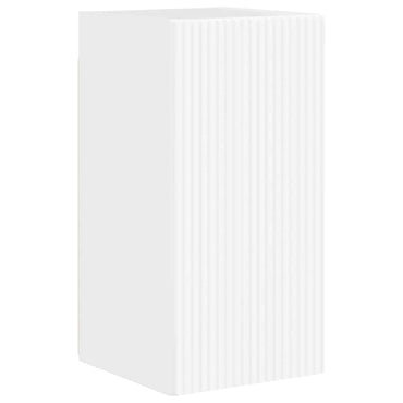 vidaXL TV-Wandschrank Glänzend Weiß 30 x 31 x 60 cm Holzwerkstoff