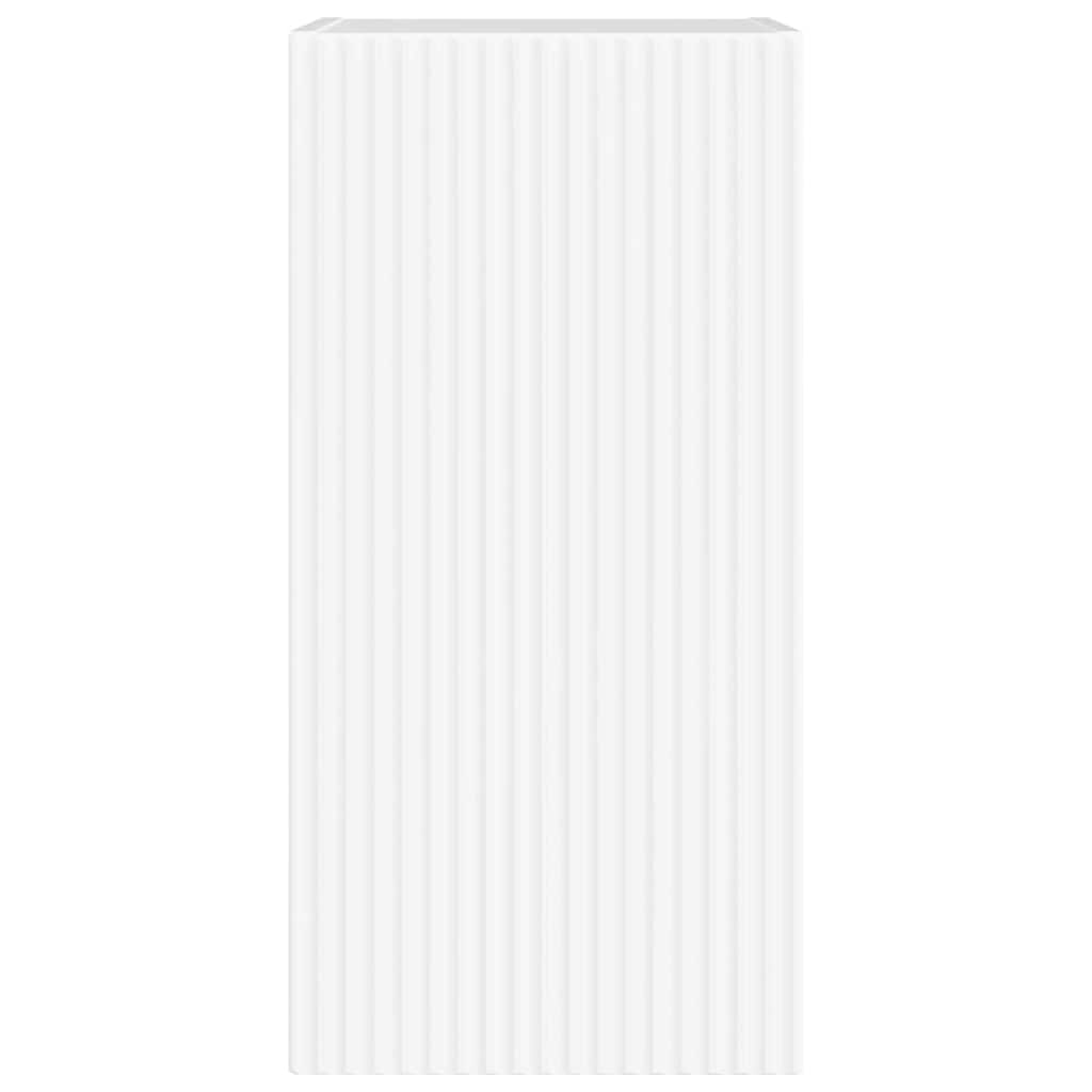 vidaXL TV-Wandschrank Wandmontiert 2 pcs Glänzend Weiß 30 x 31 x 60 cm