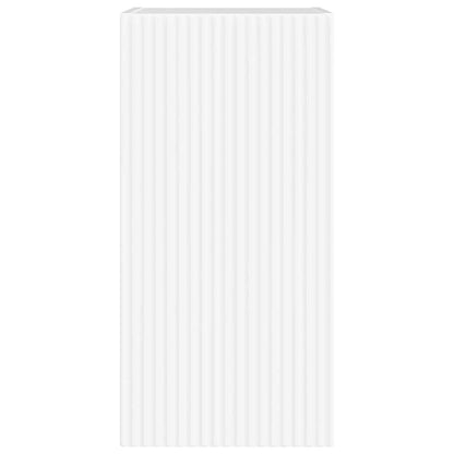 vidaXL TV-Wandschrank Wandmontiert 2 pcs Glänzend Weiß 30 x 31 x 60 cm