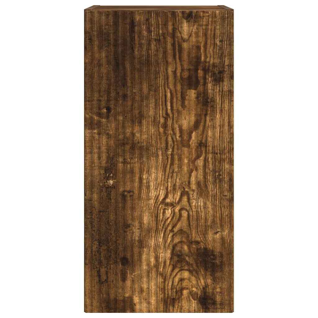 TV-Wandschrank Geräucherte Eiche 30 x 31 x 60 cm Holzwerkstoff