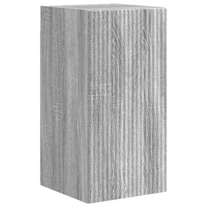vidaXL TV-Wandschrank Graues Sonoma 30 x 31 x 60 cm Holzwerkstoff