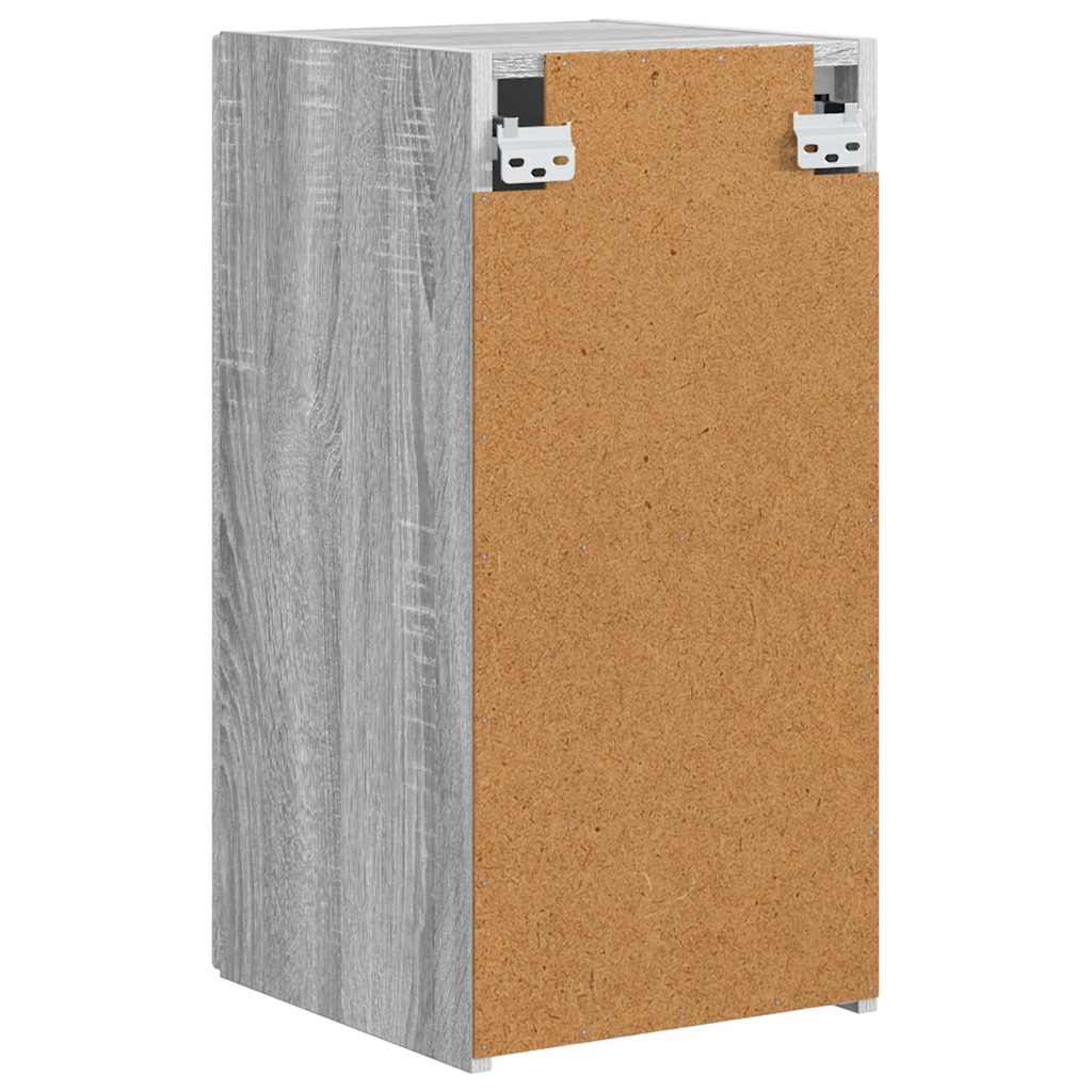 vidaXL TV-Wandschrank Graues Sonoma 30 x 31 x 60 cm Holzwerkstoff