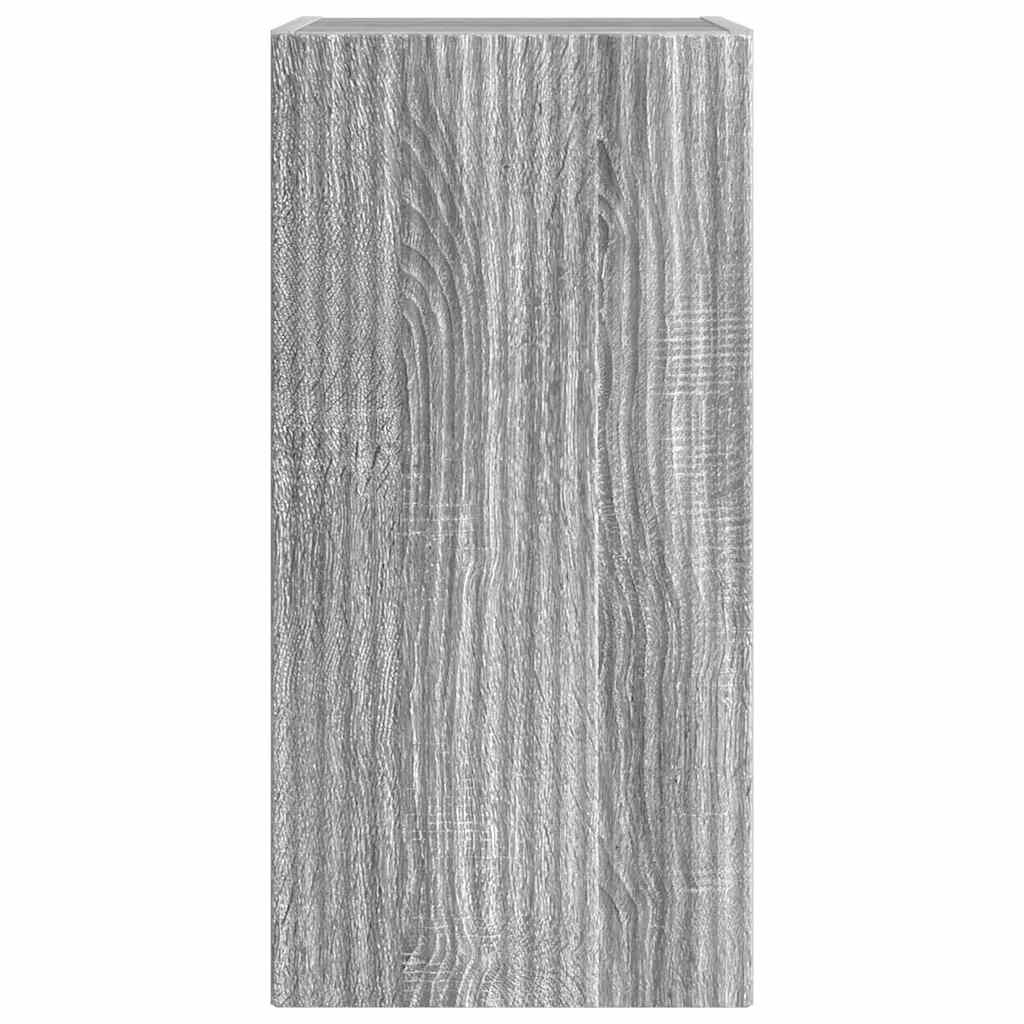 vidaXL TV-Wandschrank Graues Sonoma 30 x 31 x 60 cm Holzwerkstoff