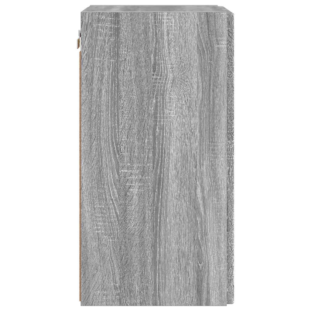 vidaXL TV-Wandschrank Graues Sonoma 30 x 31 x 60 cm Holzwerkstoff