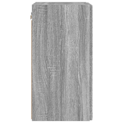 vidaXL TV-Wandschrank Graues Sonoma 30 x 31 x 60 cm Holzwerkstoff
