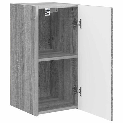 vidaXL TV-Wandschrank Wandmontiert 2 pcs Graues Sonoma 30 x 31 x 60 cm