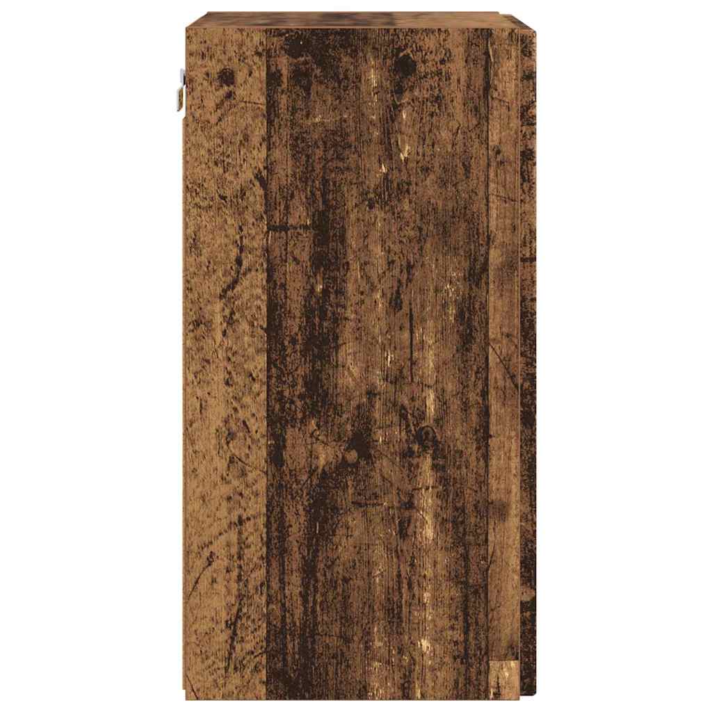 vidaXL TV-Wandschrank Altholz 30 x 31 x 60 cm Holzwerkstoff