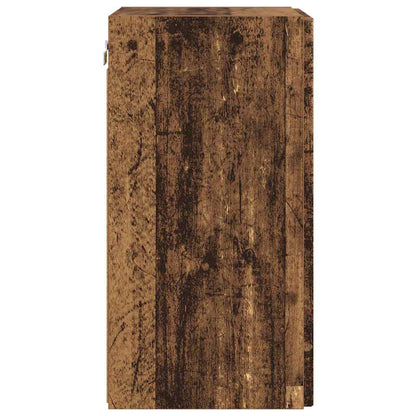 vidaXL TV-Wandschrank Altholz 30 x 31 x 60 cm Holzwerkstoff