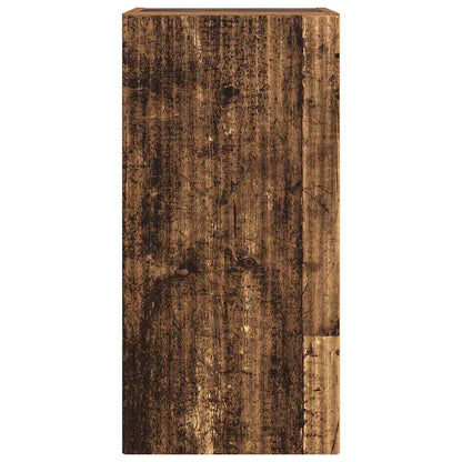 vidaXL TV-Wandschrank 2 pcs Altholz 30 x 31 x 60 cm Holzwerkstoff