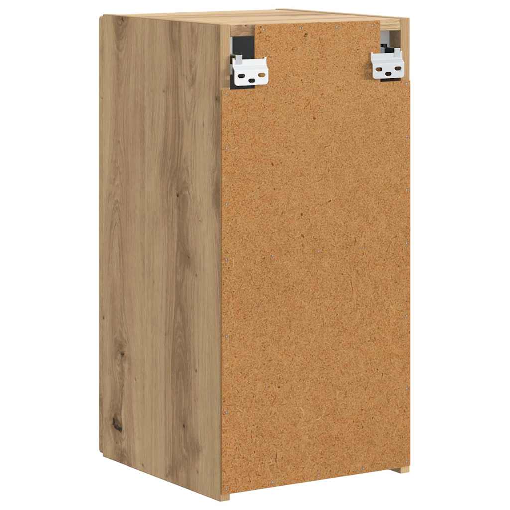 vidaXL TV-Wandschrank Wandmontiert Kunsthandwerk Eiche 30 x 31 x 60 cm