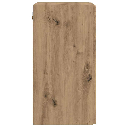 vidaXL TV-Wandschrank Wandmontiert Kunsthandwerk Eiche 30 x 31 x 60 cm