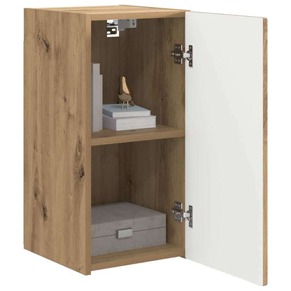TV-Wandschrank 2 pcs Kunsthandwerk Eiche 30 x 31 x 60 cm