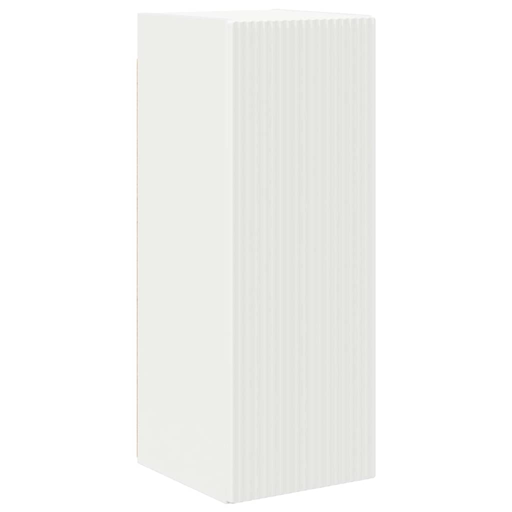 vidaXL TV-Wandschrank 2 pcs Weiß 30 x 31 x 80 cm Holzwerkstoff
