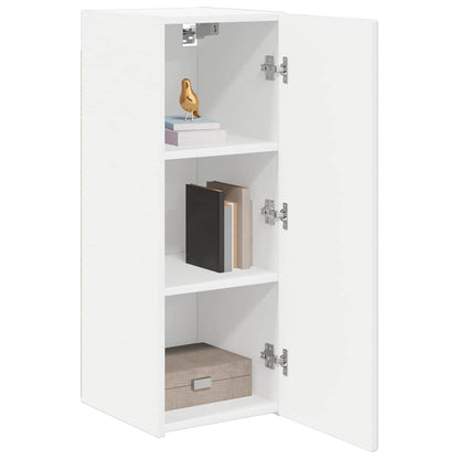 vidaXL TV-Wandschrank 2 pcs Weiß 30 x 31 x 80 cm Holzwerkstoff