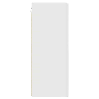 vidaXL TV-Wandschrank 2 pcs Weiß 30 x 31 x 80 cm Holzwerkstoff