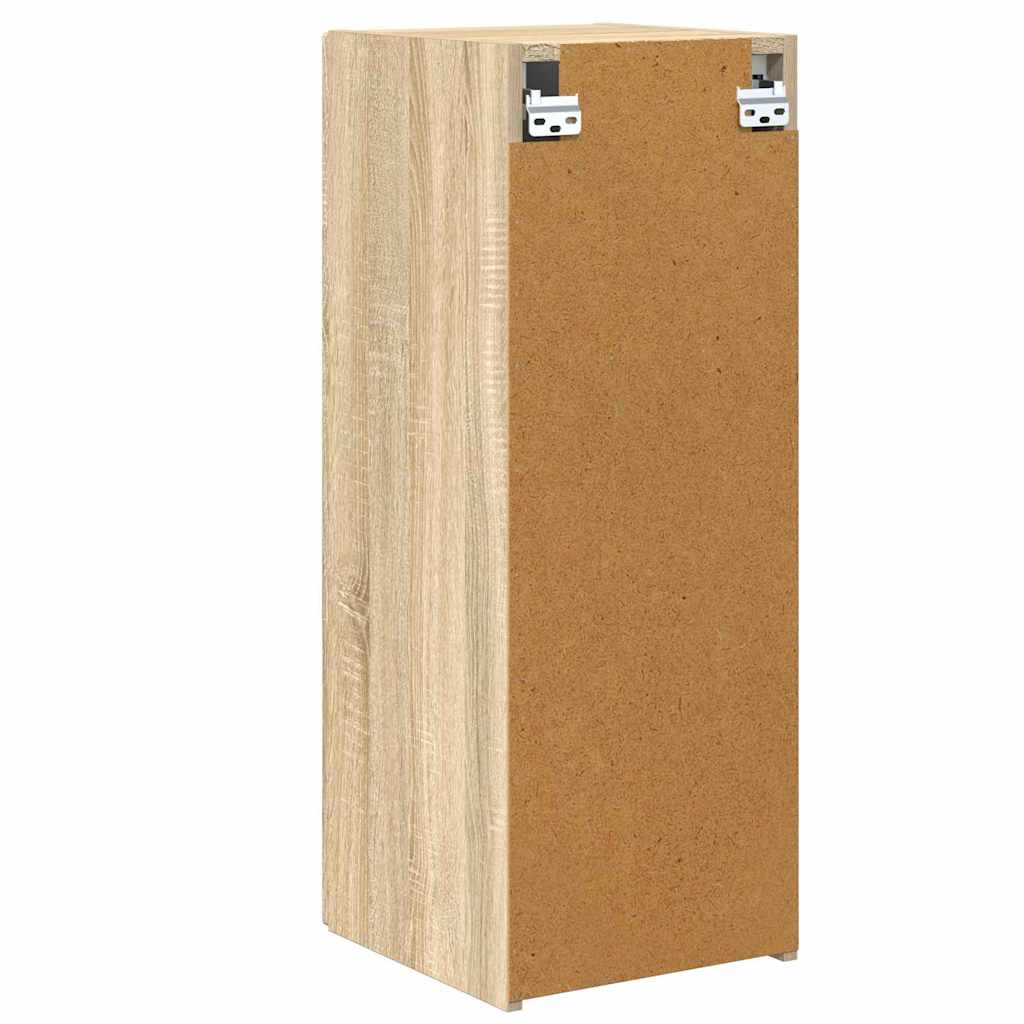 vidaXL TV-Wandschrank Sonoma 30 x 31 x 80 cm Holzwerkstoff