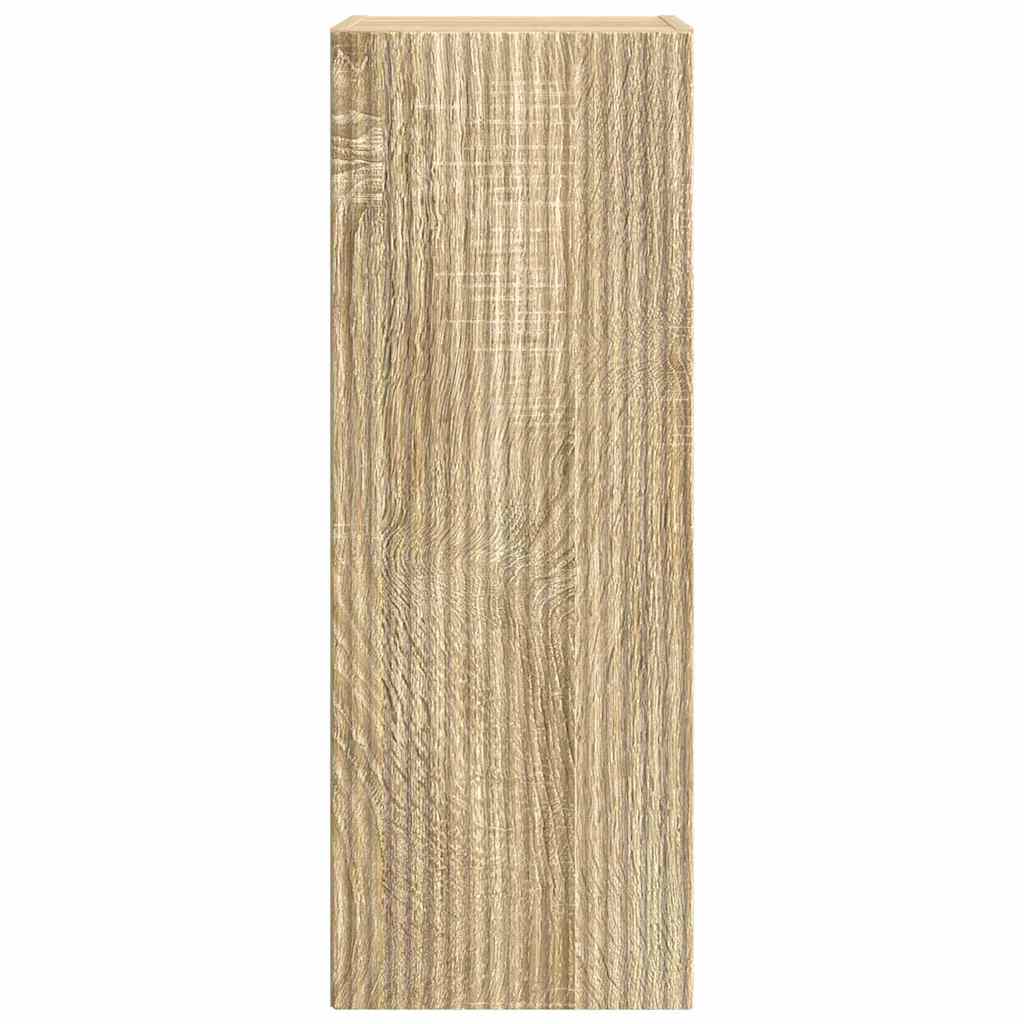 vidaXL TV-Wandschrank Sonoma 30 x 31 x 80 cm Holzwerkstoff