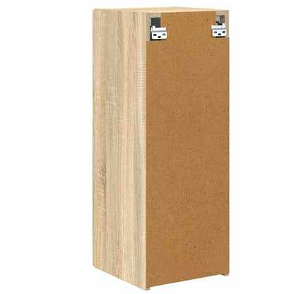 vidaXL TV-Wandschrank 2 pcs Sonoma 30 x 31 x 80 cm Holzwerkstoff