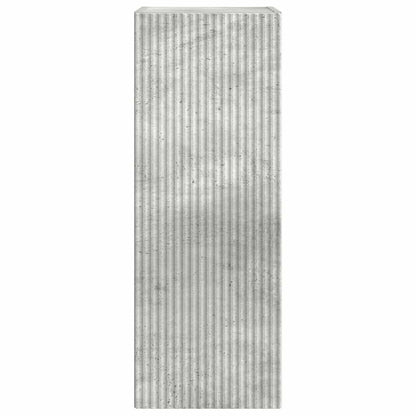 vidaXL TV-Wandschrank Wandmontiert Beton 30 x 31 x 80 cm Holzwerkstoff