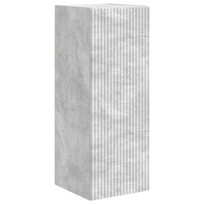 vidaXL TV-Wandschrank 2 pcs Beton 30 x 31 x 80 cm Holzwerkstoff