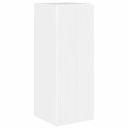 vidaXL TV-Wandschrank Glänzend Weiß 30 x 31 x 80 cm Holzwerkstoff