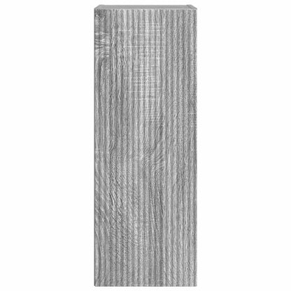 vidaXL TV-Wandschrank Wandmontiert 2 pcs Graues Sonoma 30 x 31 x 80 cm