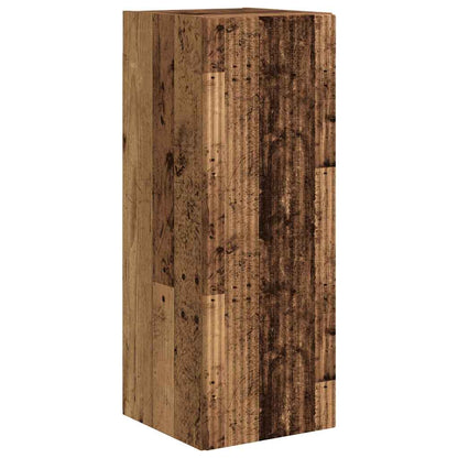 vidaXL TV-Wandschrank Altholz 30 x 31 x 80 cm Holzwerkstoff