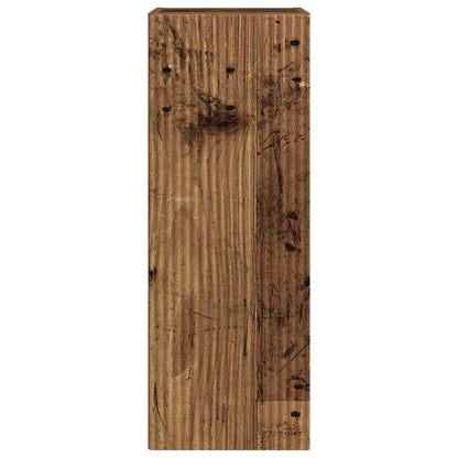 vidaXL TV-Wandschrank Altholz 30 x 31 x 80 cm Holzwerkstoff