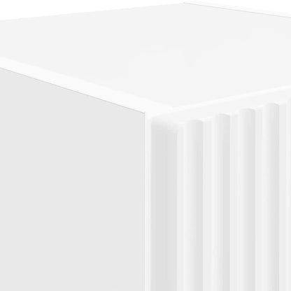 vidaXL TV-Wandschrank Wandmontiert Weiß 30 x 31 x 100 cm Holzwerkstoff