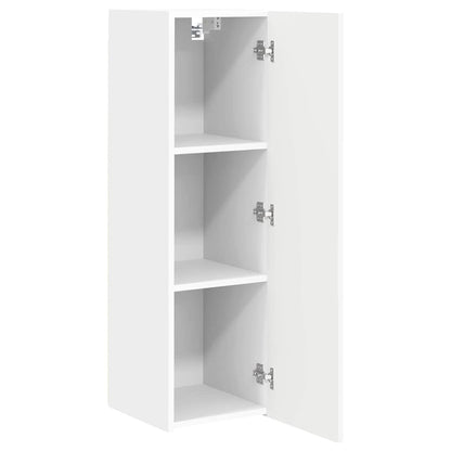 vidaXL TV-Wandschrank 2 pcs Weiß 30 x 31 x 100 cm Holzwerkstoff